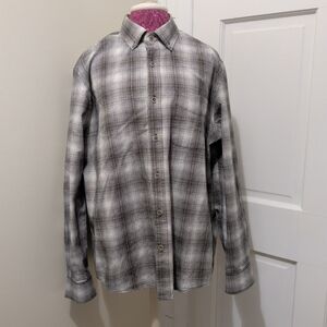 32 Bar Blues Mens Size Large Long Sleeve Button Up